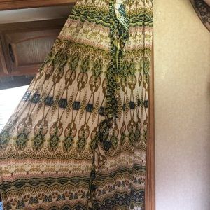 Woman’s very comfortable sun dress